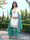 Ramsha R 1458 A To D Ho Embroidery Work Top With Bottom Dupatta Suppliers In India